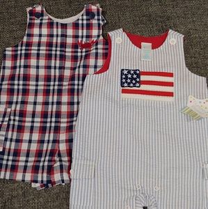 3-6 Month Boy Smock. NWT